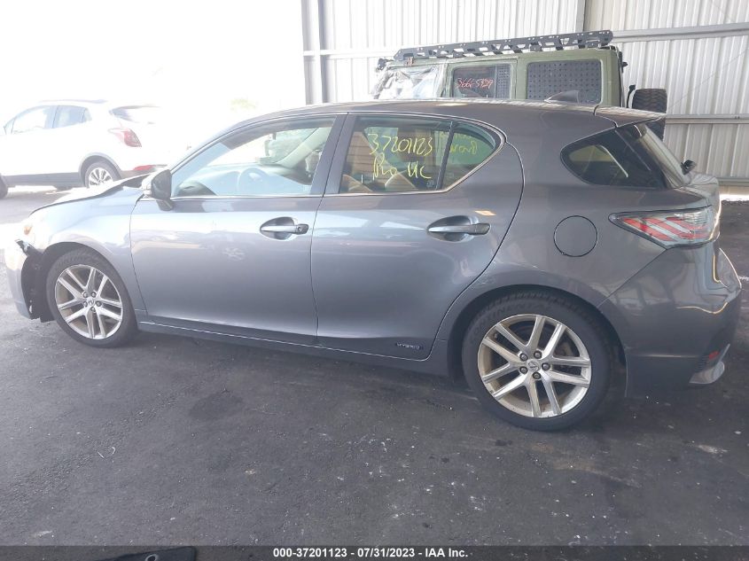 2014 LEXUS CT 200H HYBRID - JTHKD5BHXE2181194