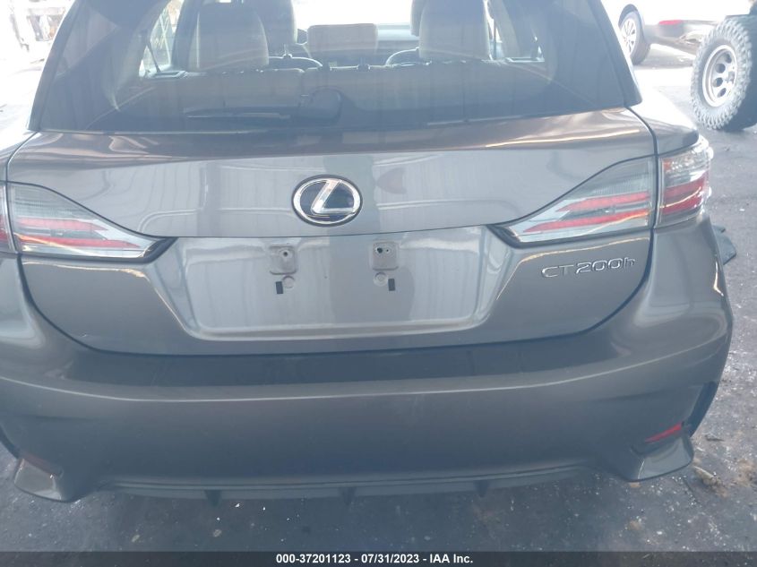 2014 LEXUS CT 200H HYBRID - JTHKD5BHXE2181194