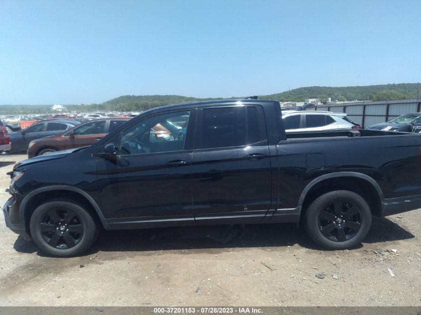 2018 HONDA RIDGELINE BLACK EDITION - 5FPYK3F86JB000963