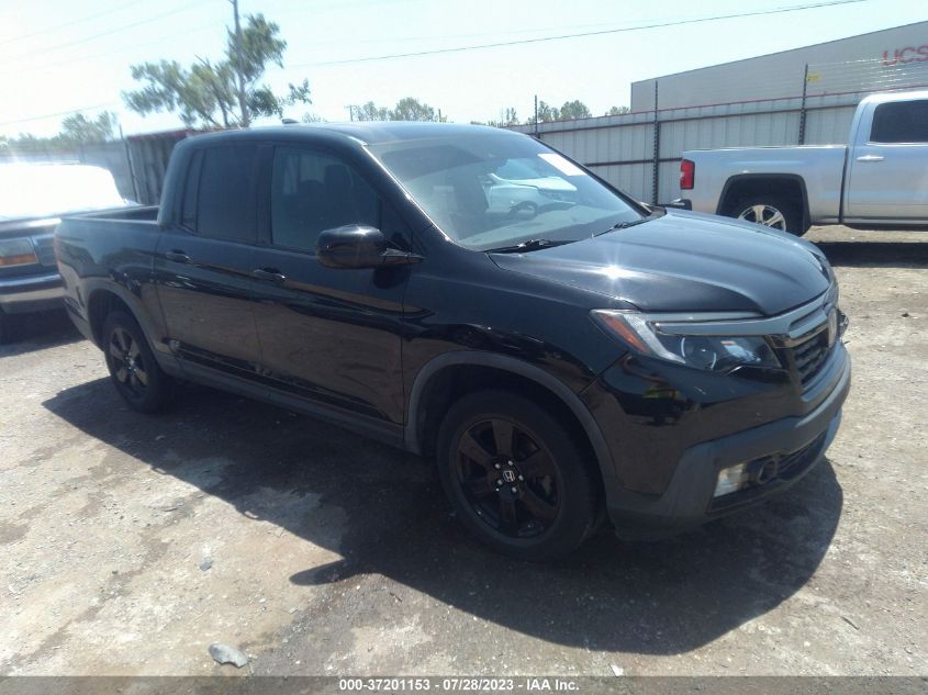2018 HONDA RIDGELINE BLACK EDITION - 5FPYK3F86JB000963