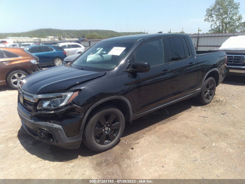 2018 HONDA RIDGELINE BLACK EDITION - 5FPYK3F86JB000963