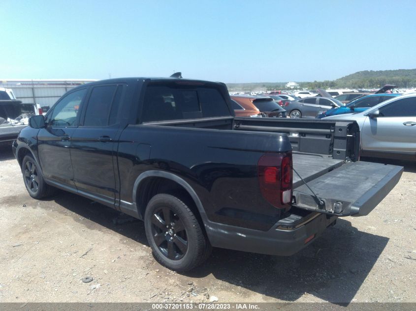 2018 HONDA RIDGELINE BLACK EDITION - 5FPYK3F86JB000963