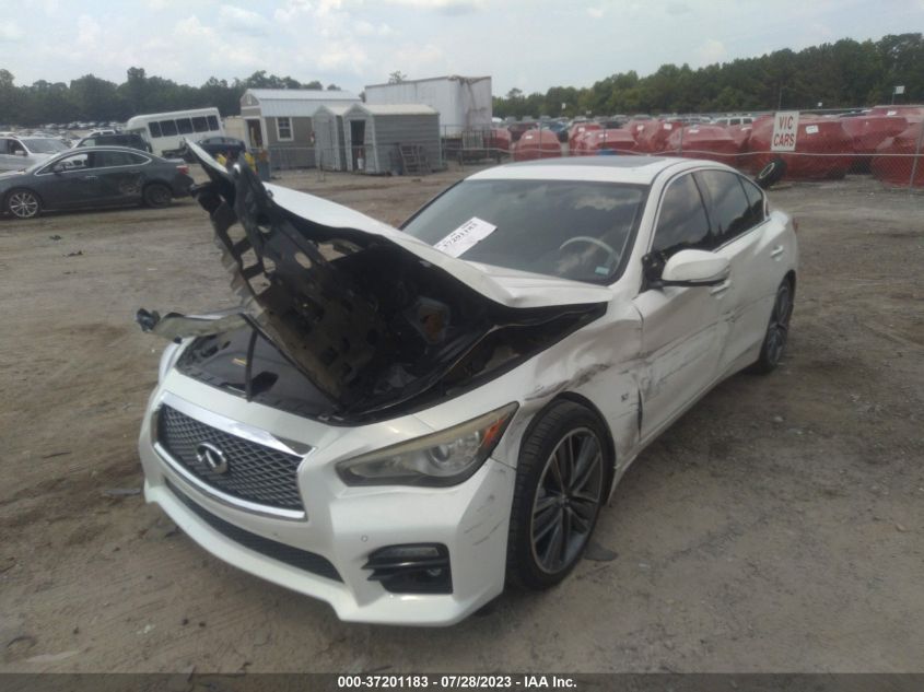 2014 INFINITI Q50 SPORT - JN1BV7AP9EM672236