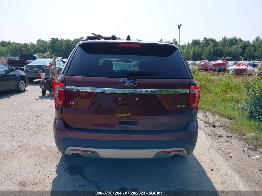 2016 FORD EXPLORER XLT - 1FM5K8D84GGB90624