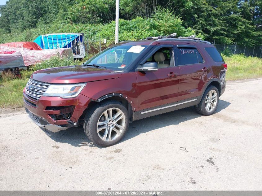 2016 FORD EXPLORER XLT - 1FM5K8D84GGB90624