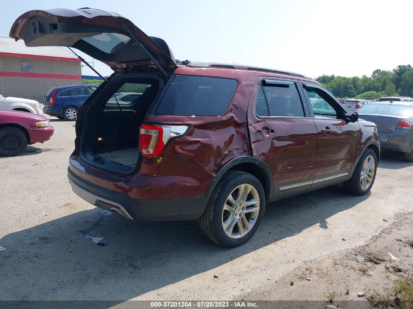 2016 FORD EXPLORER XLT - 1FM5K8D84GGB90624