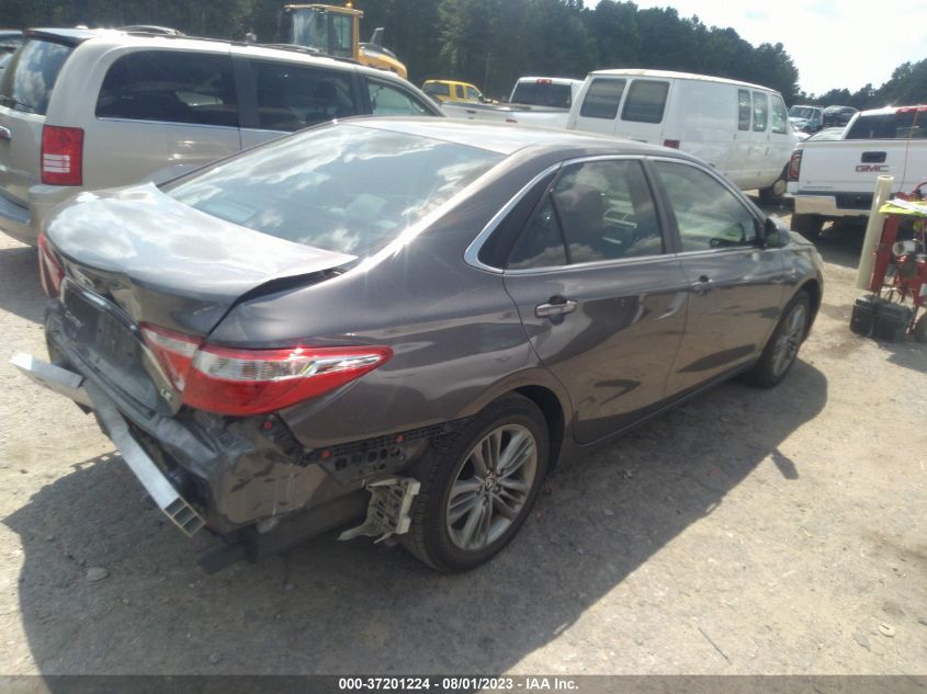 2016 TOYOTA CAMRY XLE/SE/LE/XSE - 4T1BF1FK8GU256326