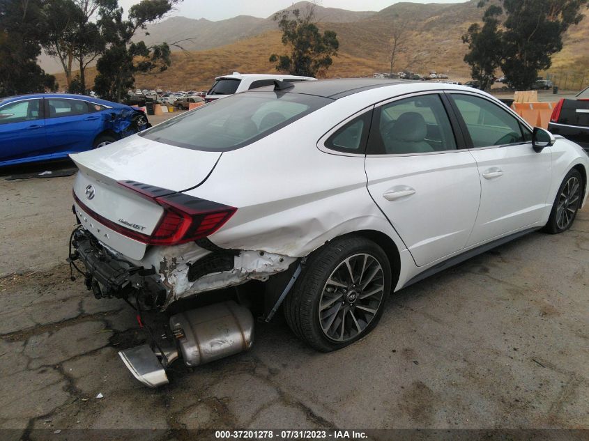 2020 HYUNDAI SONATA LIMITED - 5NPEH4J24LH007255