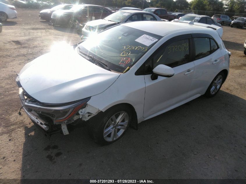 2019 TOYOTA COROLLA HATCHBACK SE/XSE JTNK4RBE7K3030944