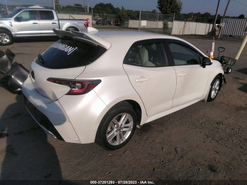 2019 TOYOTA COROLLA HATCHBACK SE/XSE JTNK4RBE7K3030944