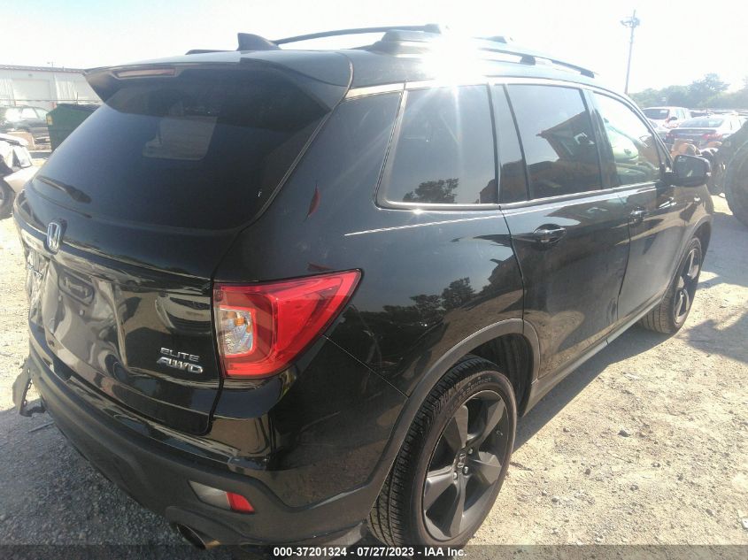 2019 HONDA PASSPORT ELITE - 5FNYF8H0XKB004193