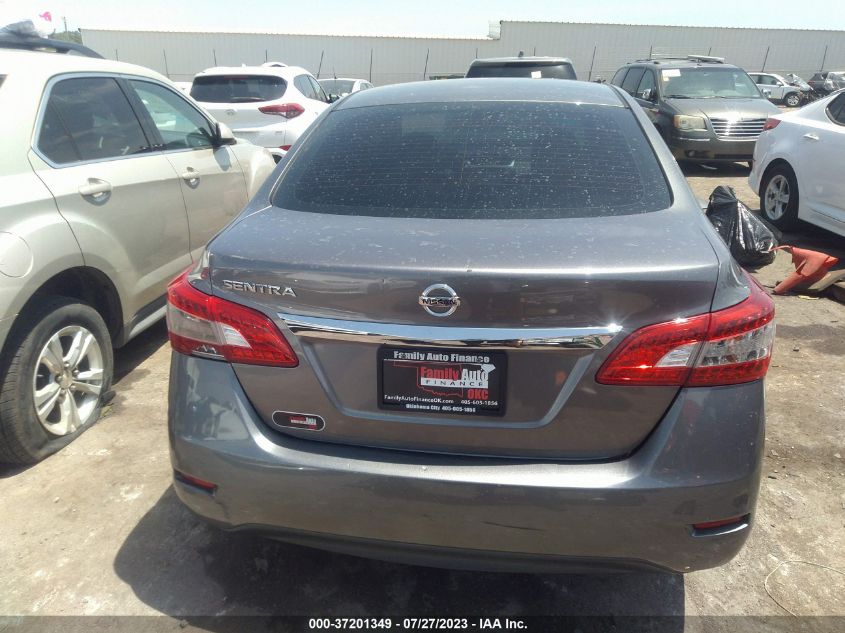 2015 NISSAN SENTRA SR/SL/S/SV/FE+ S - 3N1AB7AP4FY237935