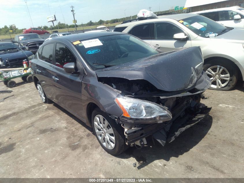 2015 NISSAN SENTRA SR/SL/S/SV/FE+ S - 3N1AB7AP4FY237935