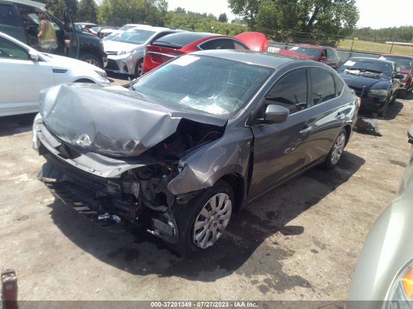 2015 NISSAN SENTRA SR/SL/S/SV/FE+ S - 3N1AB7AP4FY237935