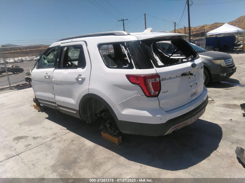 2016 FORD EXPLORER XLT - 1FM5K8D89GGB35120