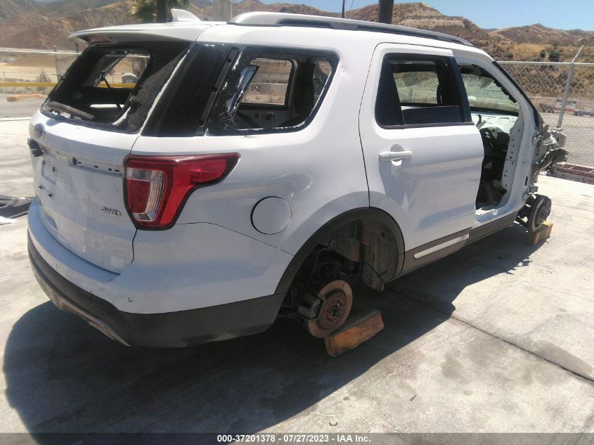 2016 FORD EXPLORER XLT - 1FM5K8D89GGB35120