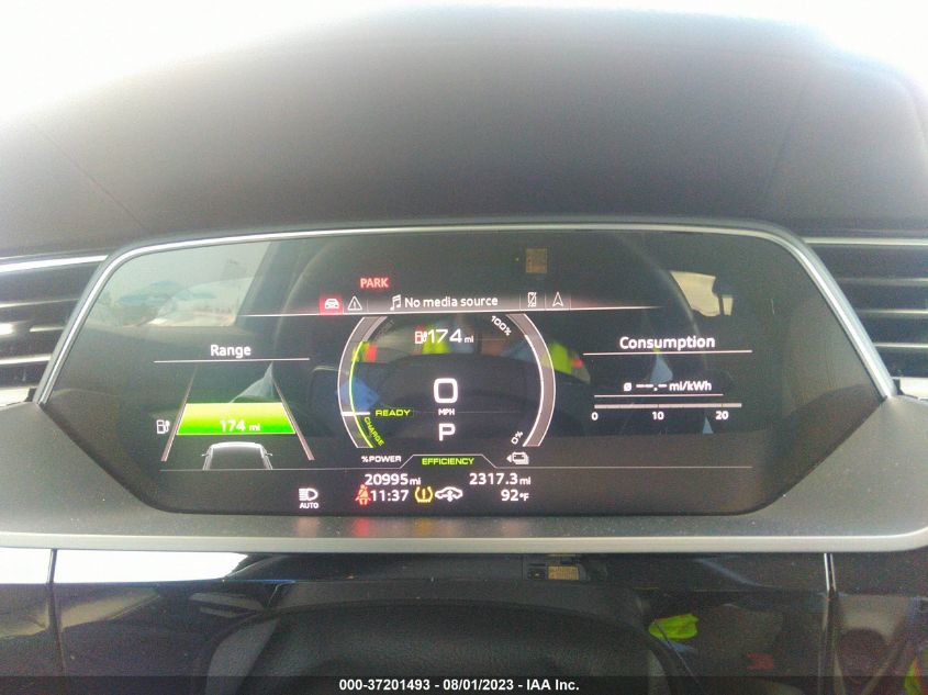 2022 AUDI E-TRON PREMIUM - WA1AAAGE1NB013581