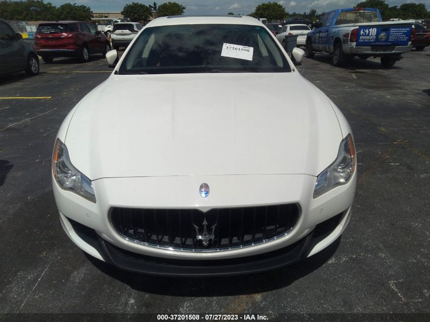 2015 MASERATI QUATTROPORTE S Q4 - ZAM56RRA3F1158237