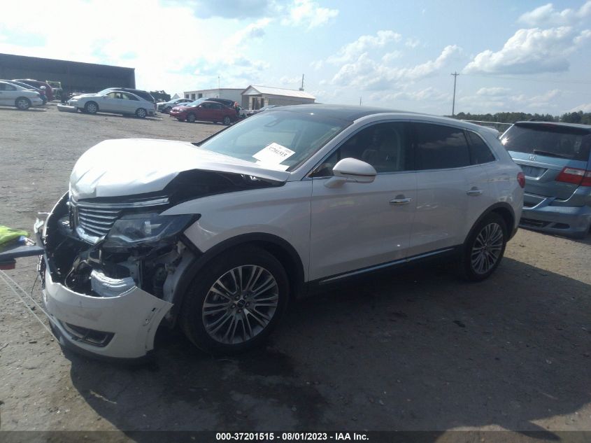 2017 LINCOLN MKX RESERVE - 2LMPJ6LR2HBL52385
