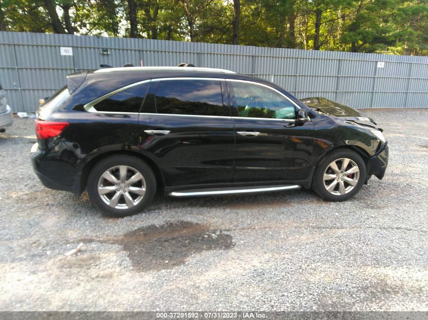 2014 ACURA MDX ADVANCE - 5FRYD4H88EB501041