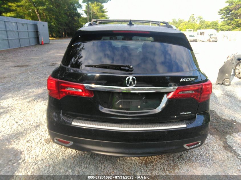 2014 ACURA MDX ADVANCE - 5FRYD4H88EB501041