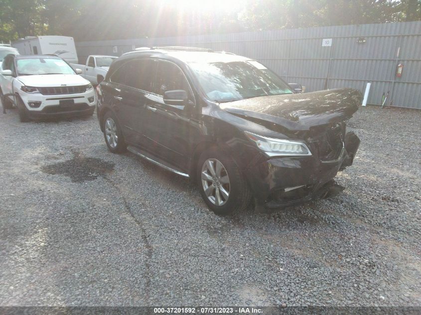 2014 ACURA MDX ADVANCE - 5FRYD4H88EB501041