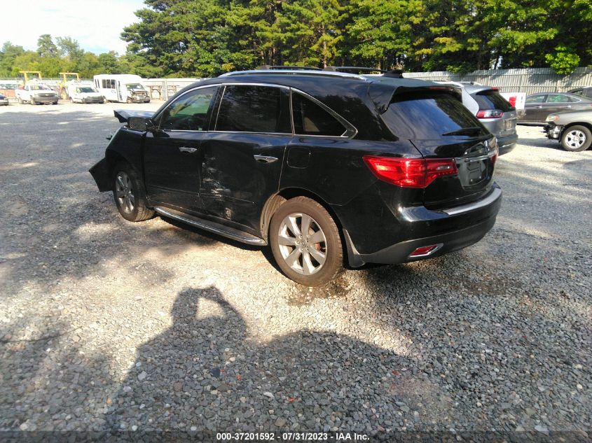 2014 ACURA MDX ADVANCE - 5FRYD4H88EB501041