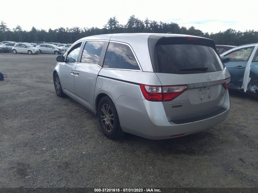 2013 HONDA ODYSSEY EX-L - 5FNRL5H67DB035839