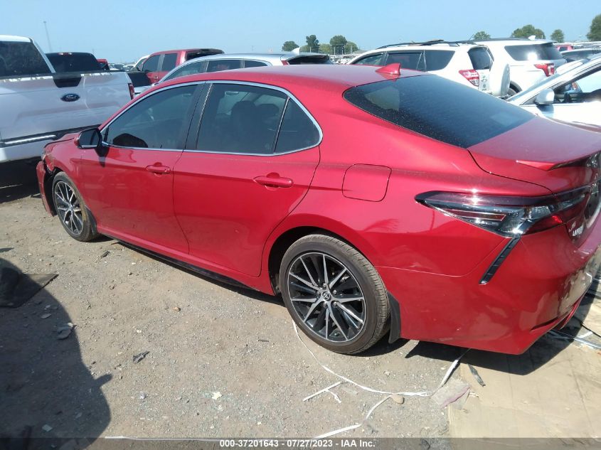 2023 TOYOTA CAMRY SE/SE NIGHTSHADE - 4T1G11AK1PU122849