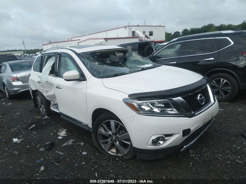2014 NISSAN PATHFINDER PLATINUM - 5N1AR2MM6EC645997