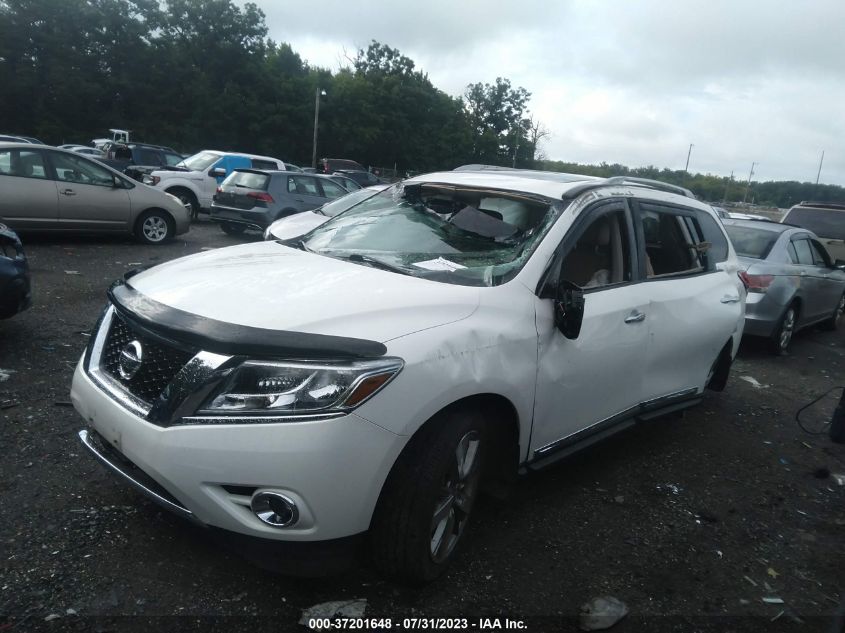 2014 NISSAN PATHFINDER PLATINUM - 5N1AR2MM6EC645997