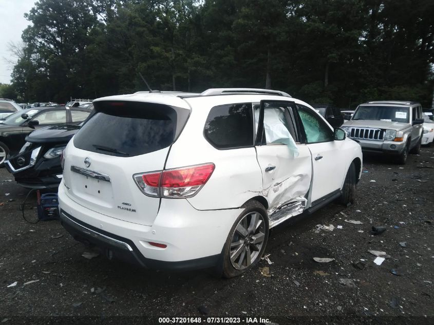 2014 NISSAN PATHFINDER PLATINUM - 5N1AR2MM6EC645997
