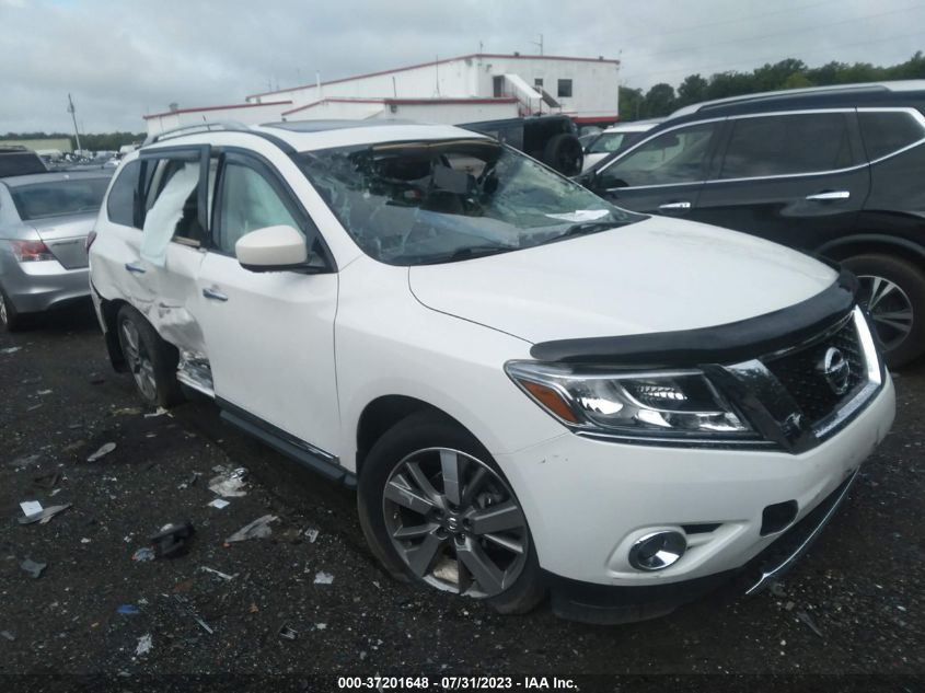 2014 NISSAN PATHFINDER PLATINUM - 5N1AR2MM6EC645997