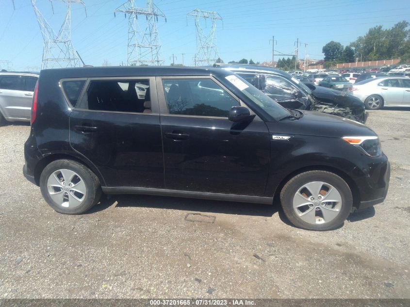 2016 KIA SOUL BASE - KNDJN2A24G7362951