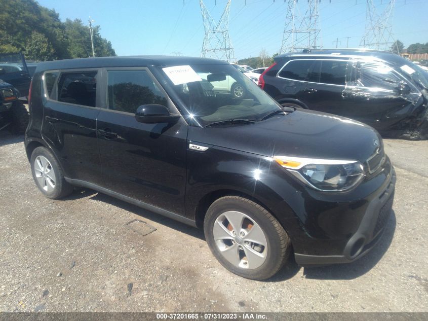 2016 KIA SOUL BASE - KNDJN2A24G7362951