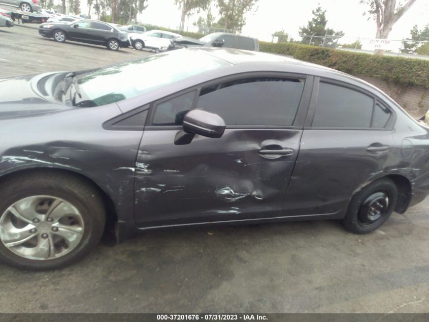 2014 HONDA CIVIC SEDAN LX - 19XFB2F57EE254886