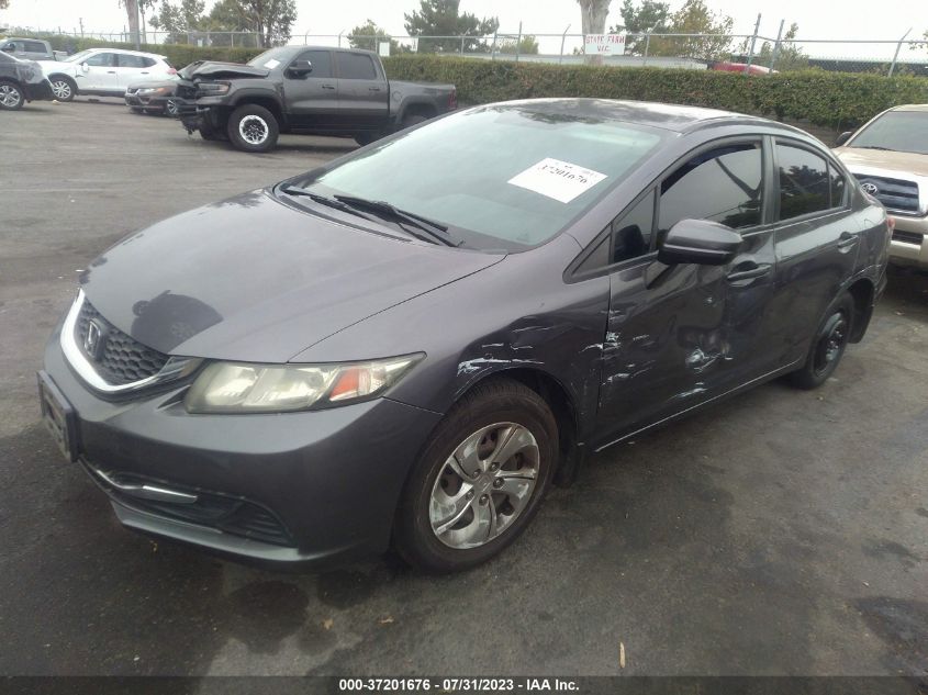 2014 HONDA CIVIC SEDAN LX - 19XFB2F57EE254886
