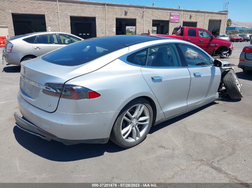 2014 TESLA MODEL S 60 KWH BATTERY/P85 - 5YJSA1H18EFP56516