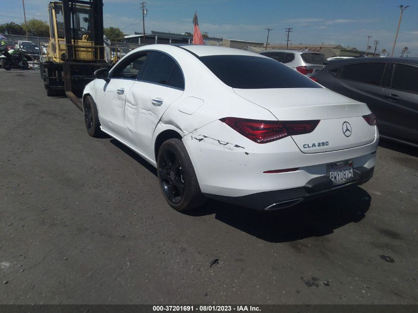 2021 MERCEDES-BENZ CLA CLA 250 - W1K5J4GB7MN218291