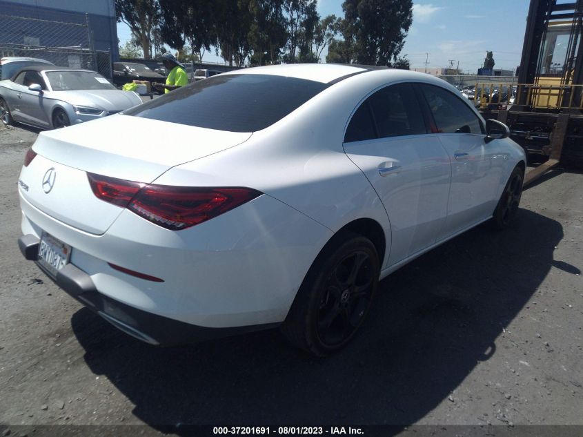 2021 MERCEDES-BENZ CLA CLA 250 - W1K5J4GB7MN218291