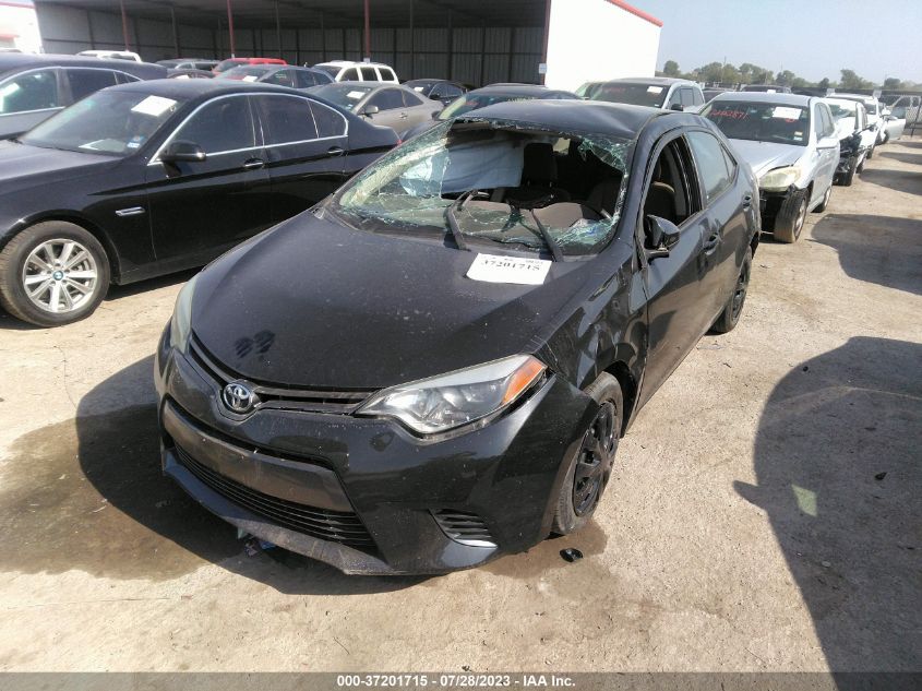 2016 TOYOTA COROLLA L/LE/LE PLS/PRM/S/S PLS - 2T1BURHE6GC547923