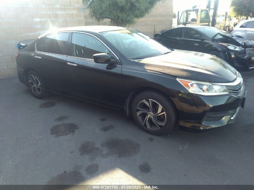 2016 HONDA ACCORD SEDAN LX - 1HGCR2F38GA247823