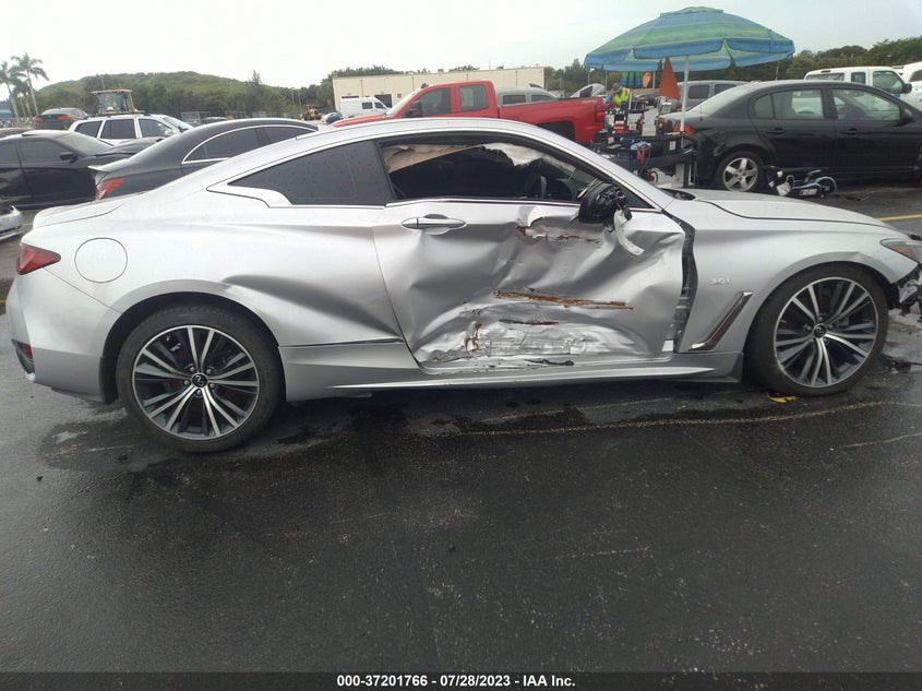 VIN JN1EV7EL2LM380008 2020 INFINITI Q60 3.0T PURE