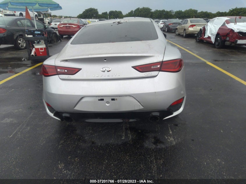 VIN JN1EV7EL2LM380008 2020 INFINITI Q60 3.0T PURE