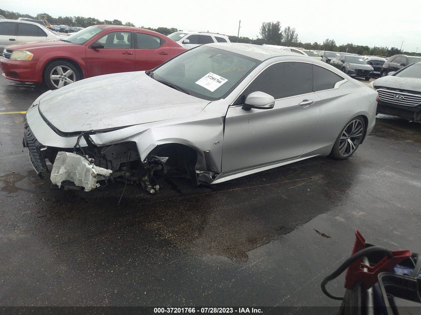 VIN JN1EV7EL2LM380008 2020 INFINITI Q60 3.0T PURE