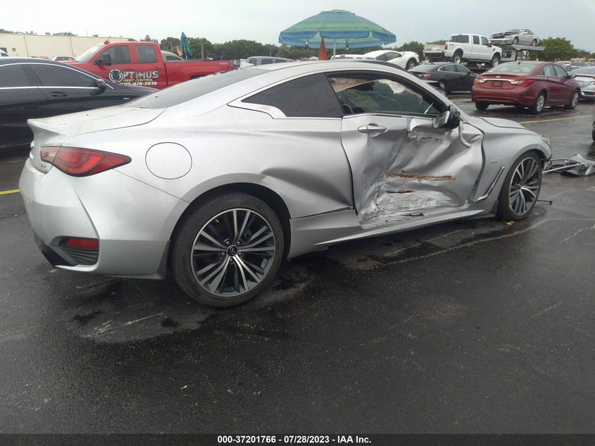 VIN JN1EV7EL2LM380008 2020 INFINITI Q60 3.0T PURE