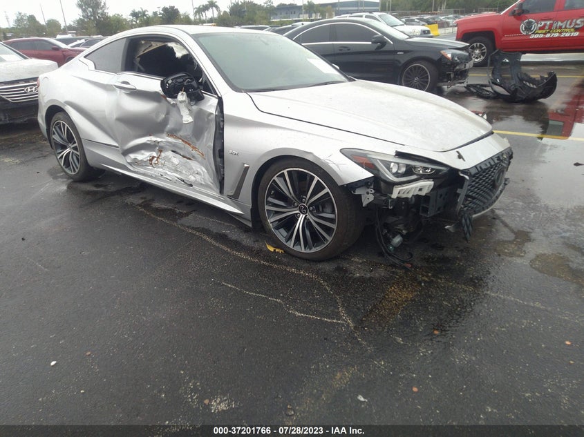 VIN JN1EV7EL2LM380008 2020 INFINITI Q60 3.0T PURE