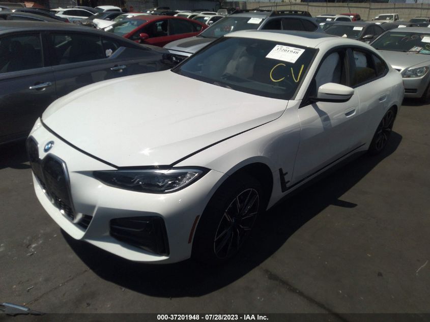 2023 BMW I4 EDRIVE40 - WBY73AW08PFN42195