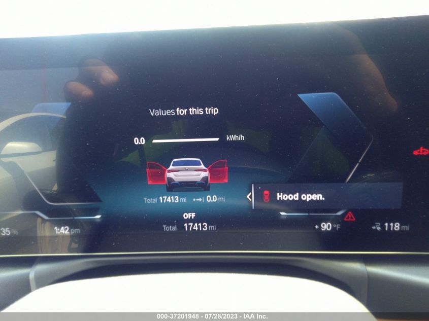 2023 BMW I4 EDRIVE40 - WBY73AW08PFN42195