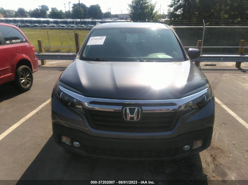 2019 HONDA RIDGELINE RTL-T - 5FPYK2F61KB000170